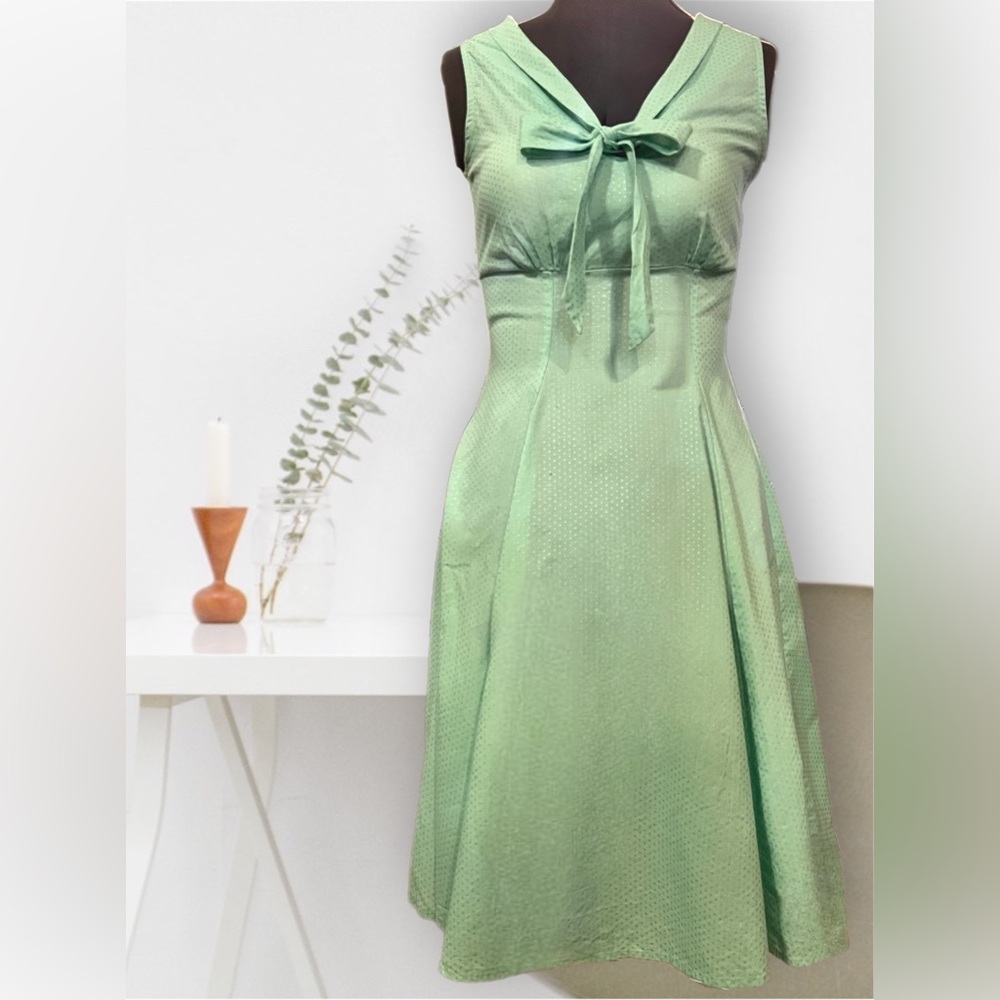 Mint Retro Inspired Heart of Haute Dress
